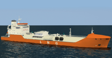 LNGC Bunkering Vessel