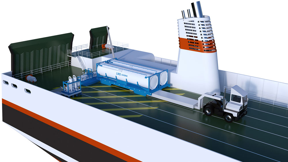 Increasing flexibility in LNG fuel handling the LNGPac ISO