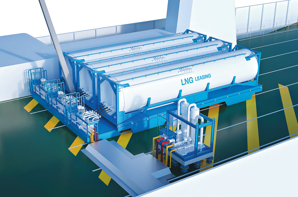 Increasing flexibility in LNG fuel handling the LNGPac ISO