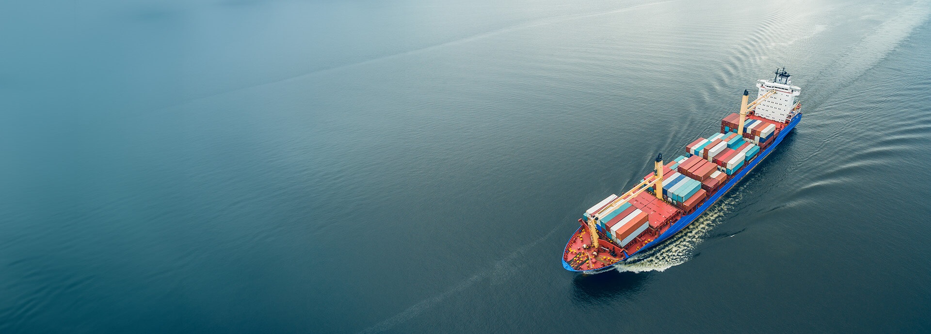 Vessel at sea