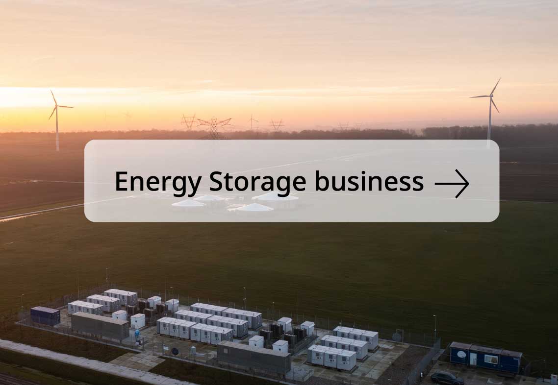 Energy Storage business arrow link