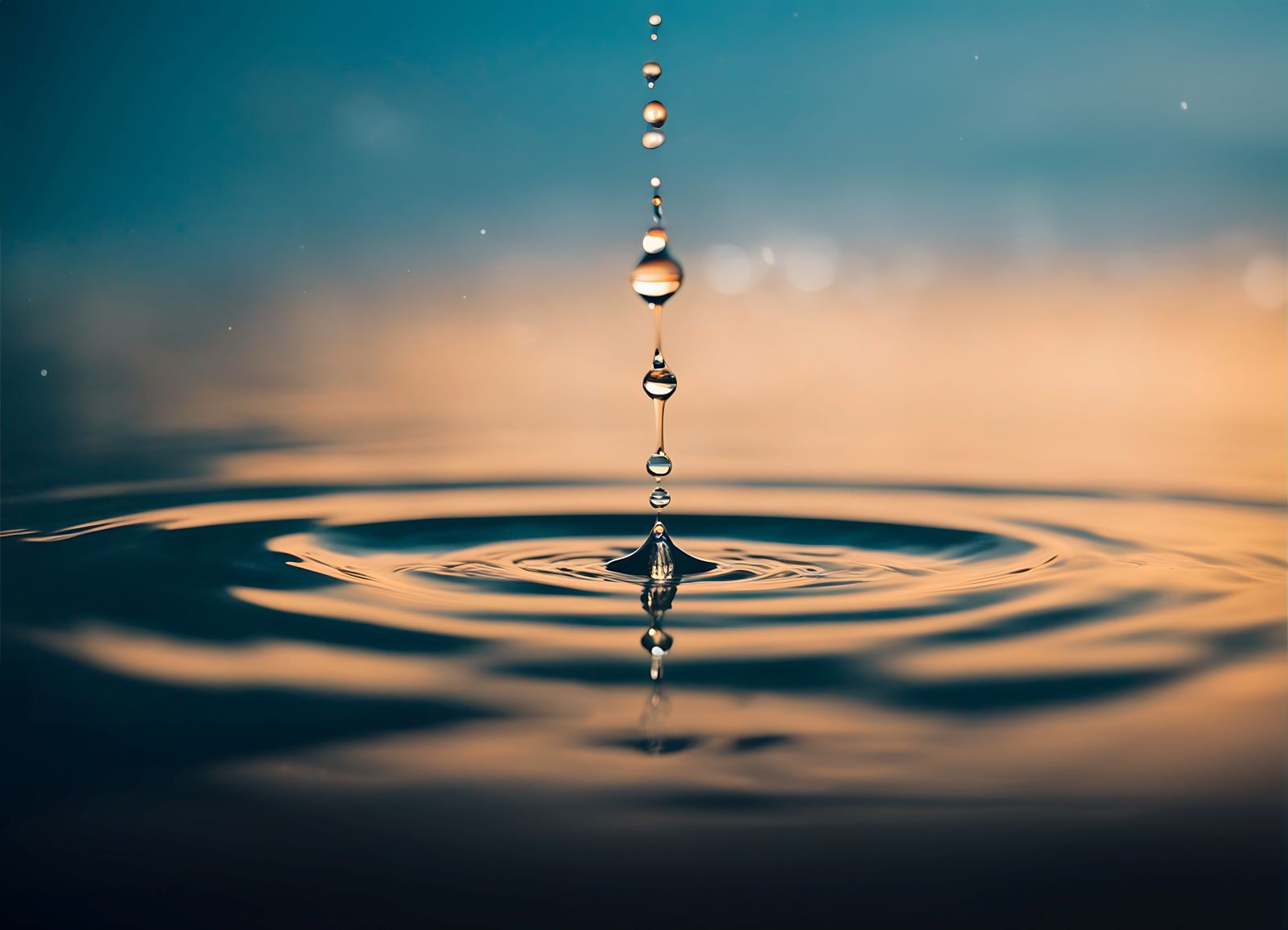 Drops of water 