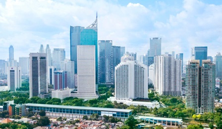 Jakarta city view