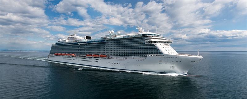 Modelling the ‘Regal Princess’ will help identify decarbonisation solutions for Carnival’s wider fleet. Photo courtesy of Carnival Corporation.