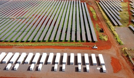 Wärtsilä Energy Storage solar fields.