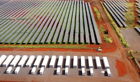 Wärtsilä Energy Storage solar fields.