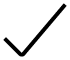 Icon of check mark