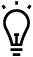 Icon of light bulb