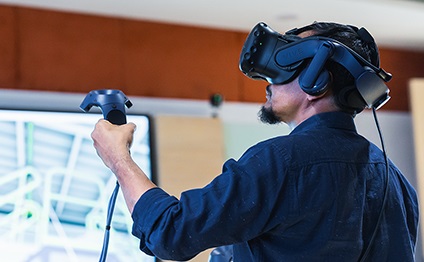 Wärtsilä training with VR simulation