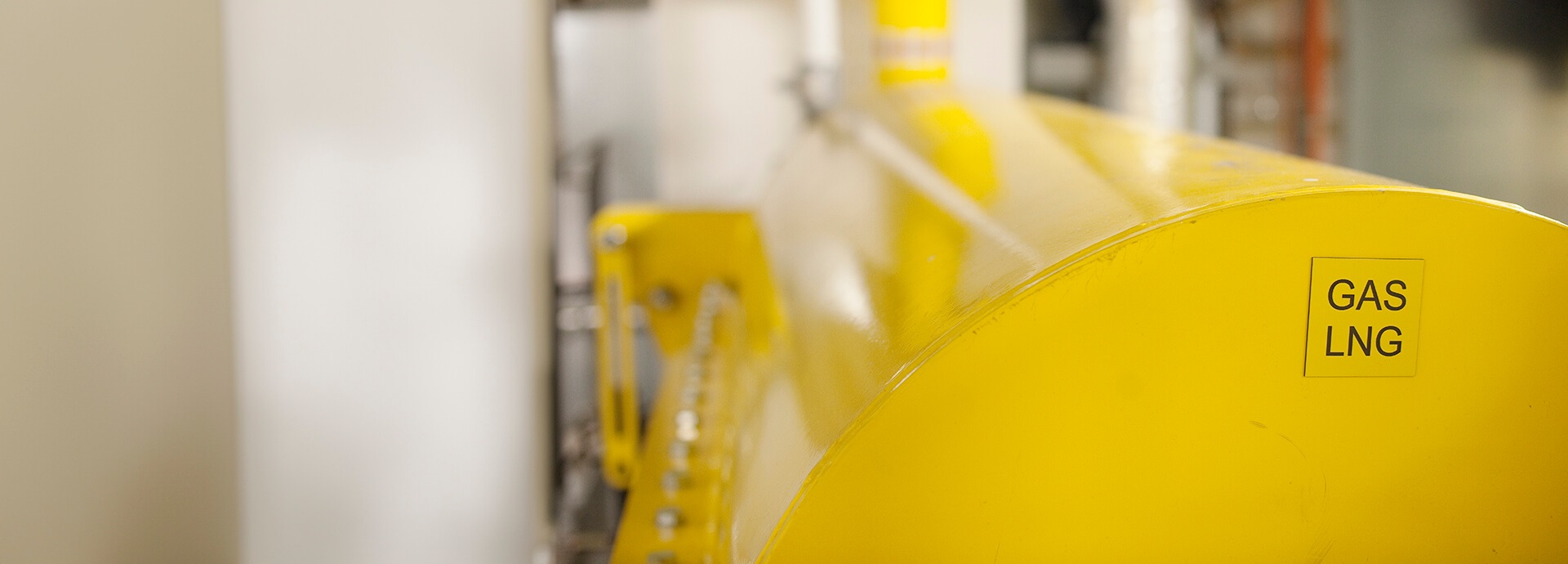 LNG tank on board of a ship