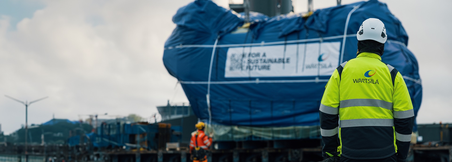 Wärtsilä engine transportation