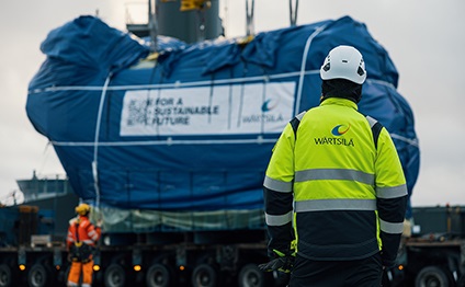 Wärtsilä engine transportation