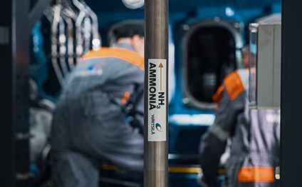 Ammonia as fuel by Wärtsilä