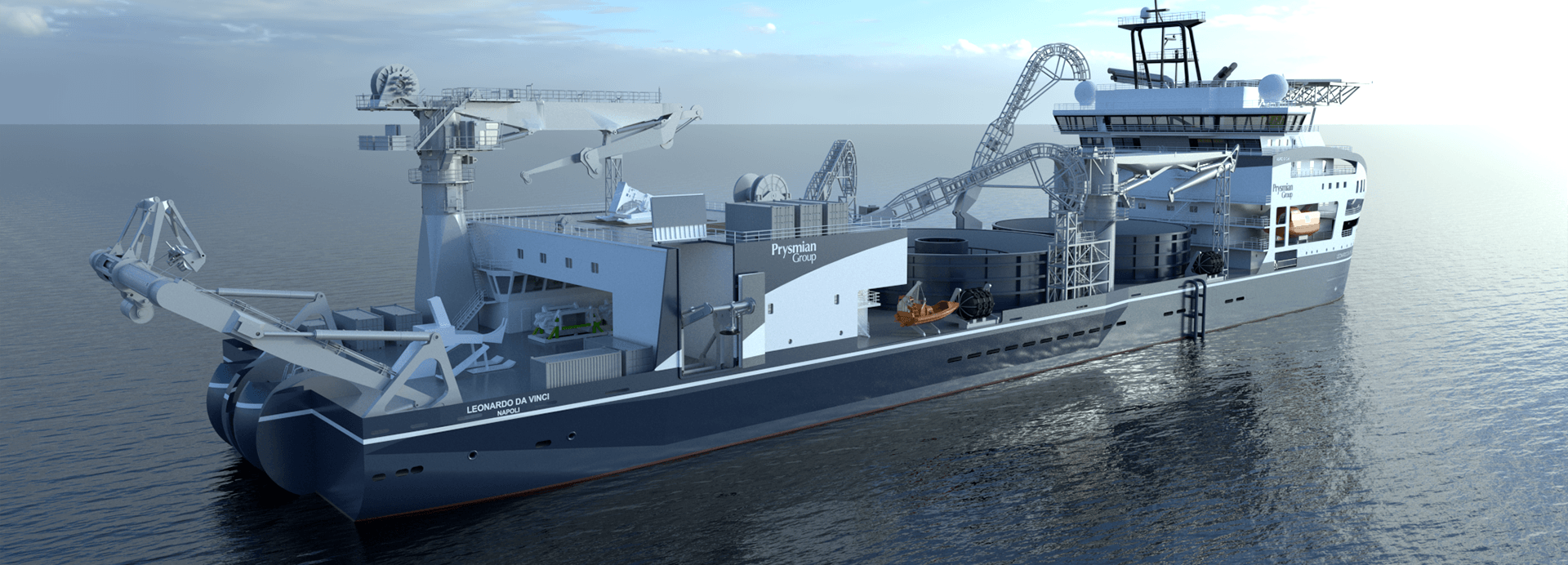 Wärtsilä Retractable Thrusters help the Leonardo Da Vinci maximise