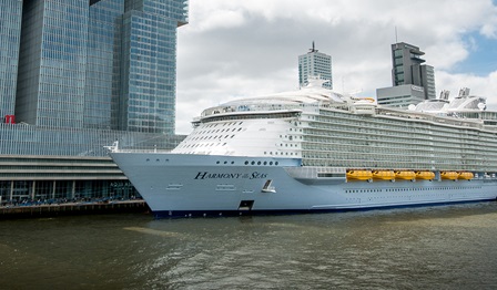 Harmony of the Seas in Rotterdam