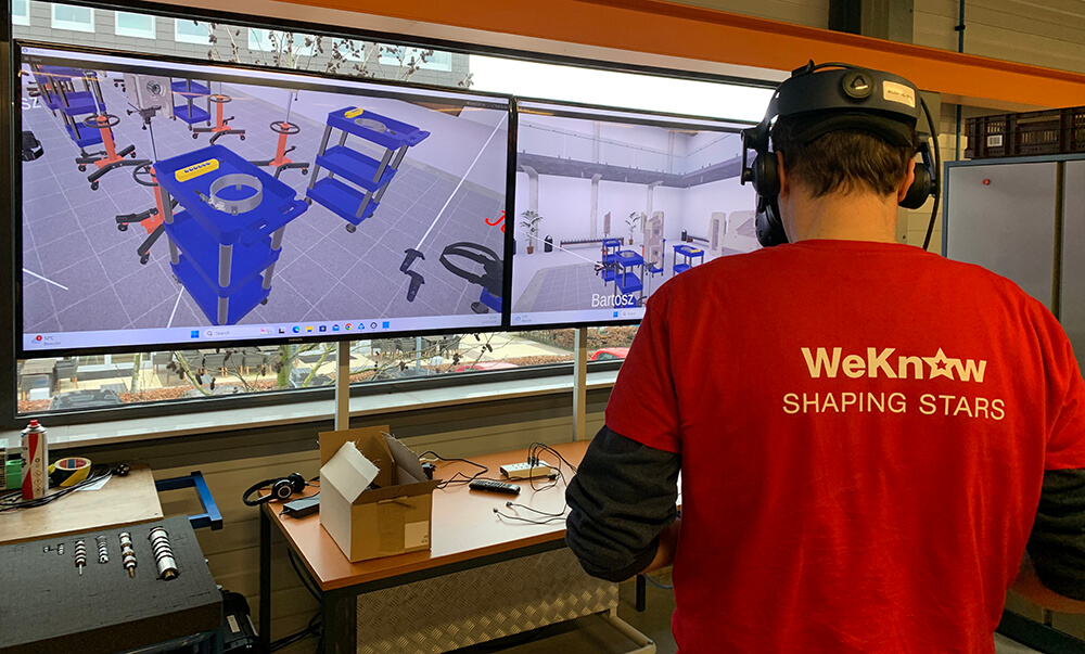 Wärtsilä Land and Sea Academy Virtual training room