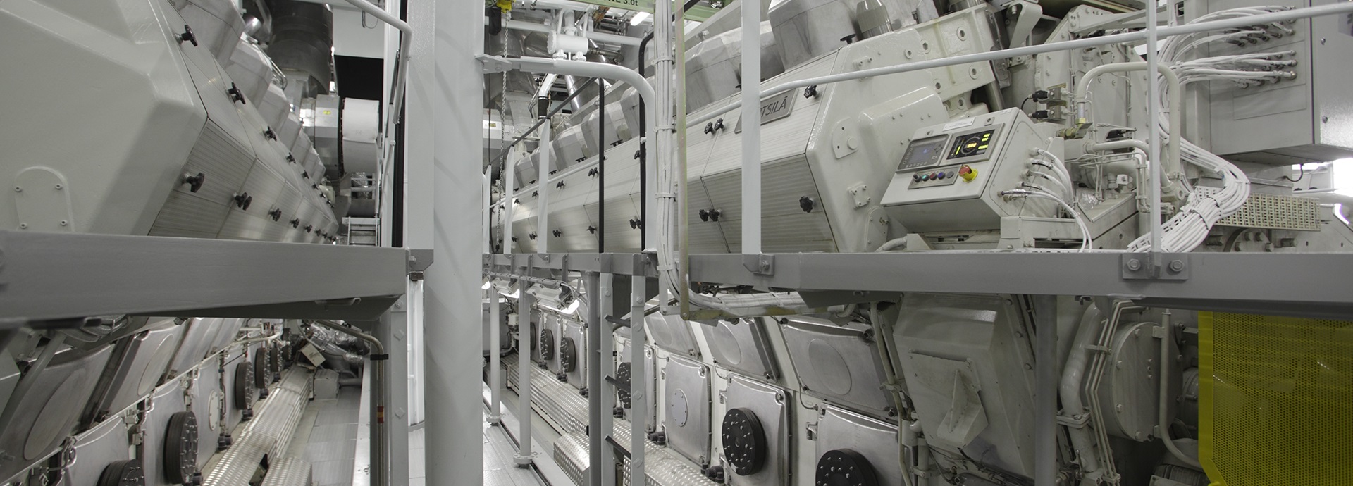 Engine room on Allure of the seas