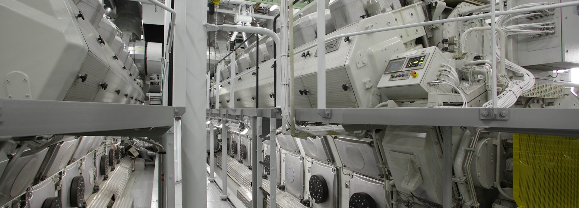 Engine room on Allure of the seas