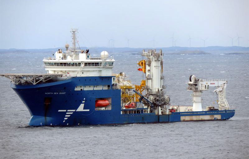 North Sea Giant  - Fuel savings of up to 40% in DP mode thanks to a Wärtsilä HY upgrade.