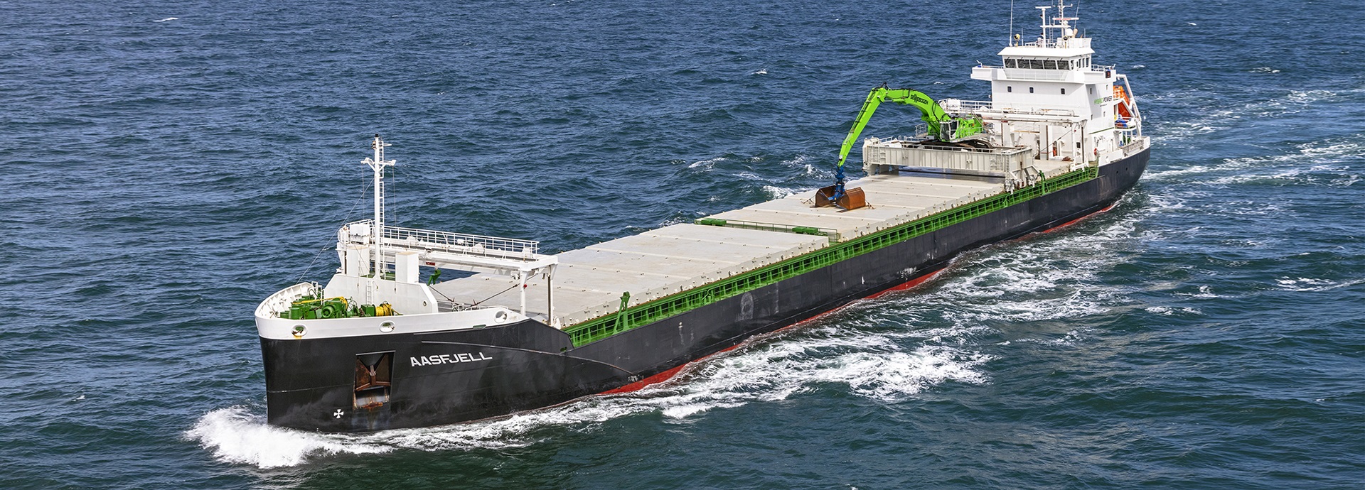 Aasen Shipping's modern bulk carrier