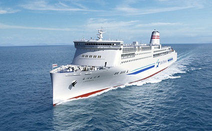 Lavender new ferry Shin Nihonkai Ferry Co., Ltd.
