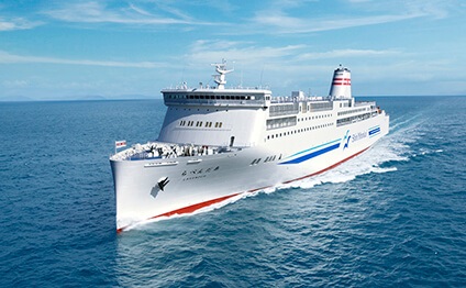 Lavender new ferry Shin Nihonkai Ferry Co., Ltd.