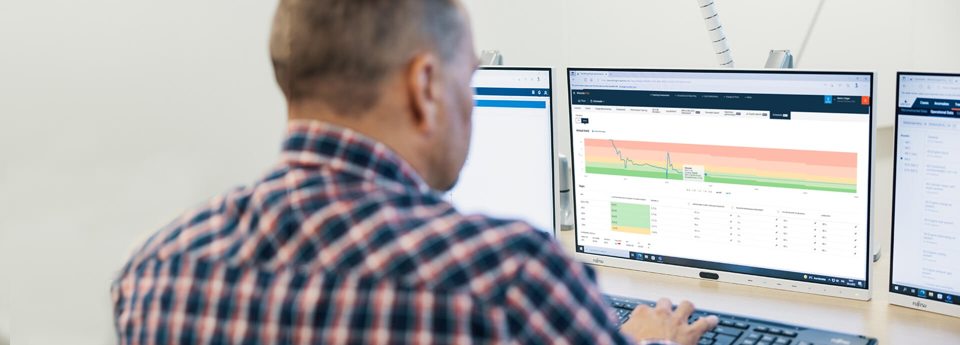 Wärtsilä EU ETS reporting tool in usage