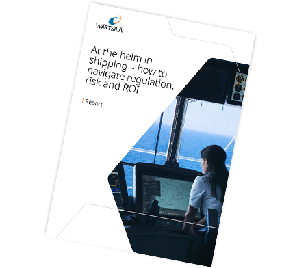 At the helm report cover