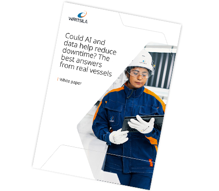 Could AI and data help reduce downtime cover whitepaper