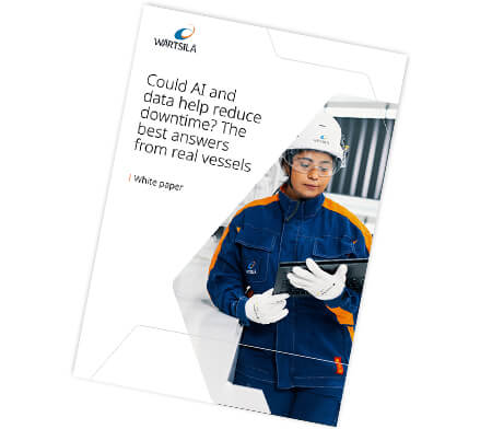 Could AI and data help reduce downtime cover whitepaper