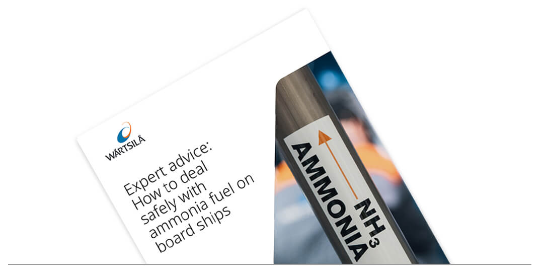 cover eGuide How to deal safely with ammonia fuel on board ships