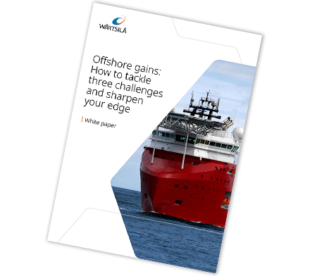 Offshore gains - How to tackle three challenges white paper cover