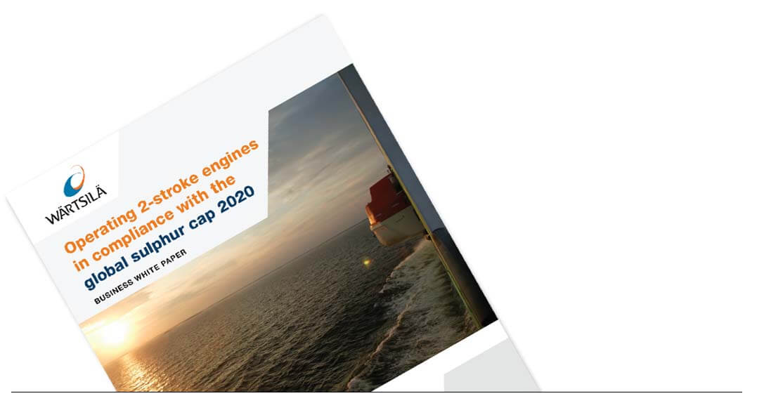Operating 2-stroke engines in compliance with the global sulphur cap 2020