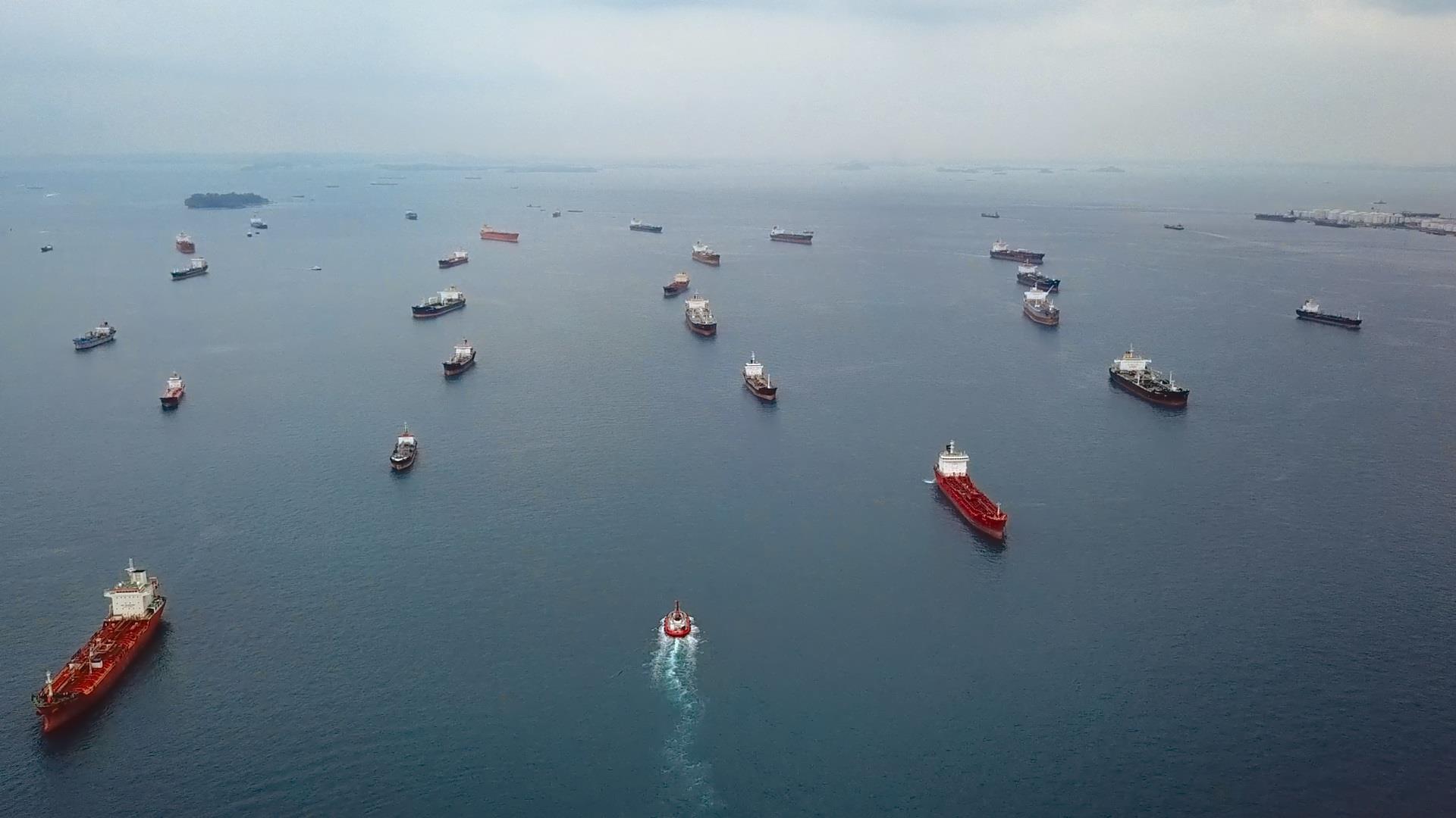 Routine losses ships spend up to 9 percent time at anchorage