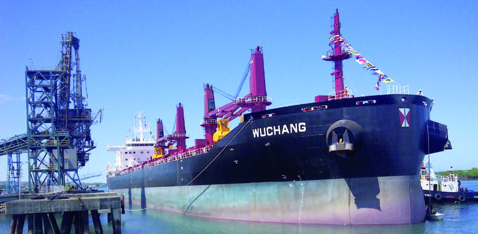 Handymax bulk carrier WUCHANG of B.Delta 37 type designed by Deltamarin