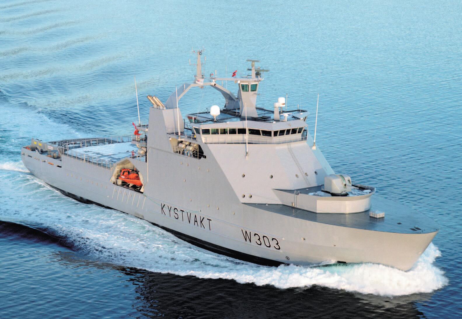 Coastguard vessel