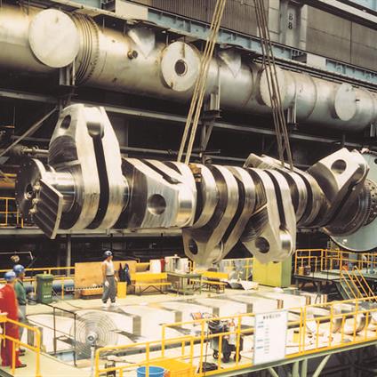 Crankshaft deflections