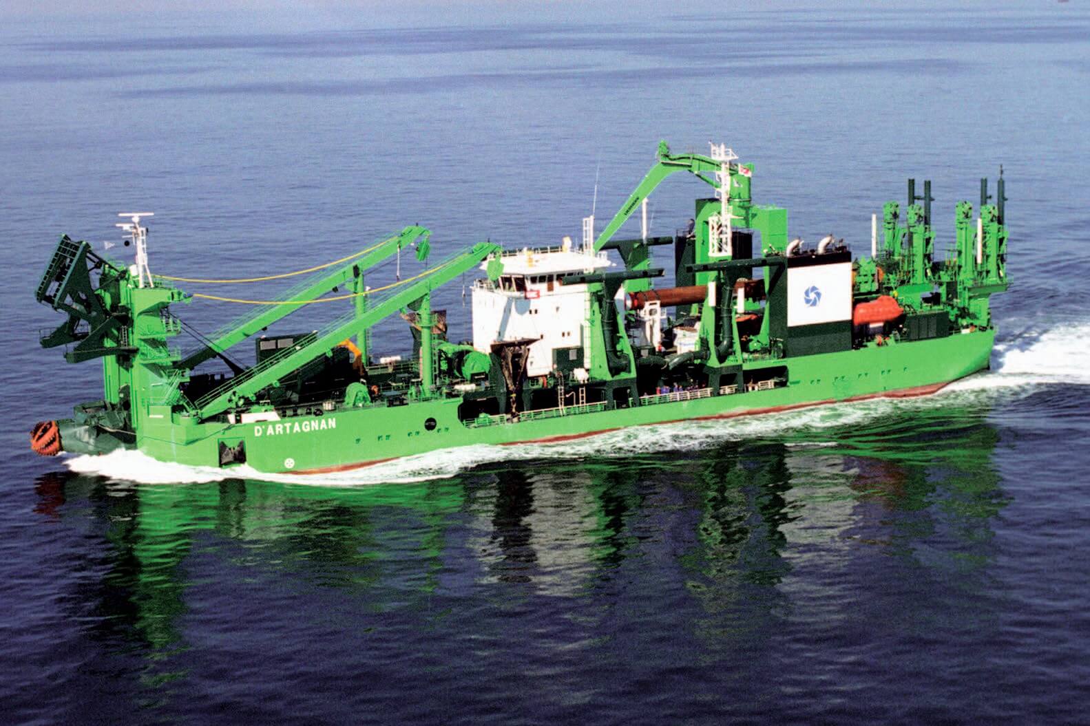 Cutter suction dredger d’ARTAGNAN