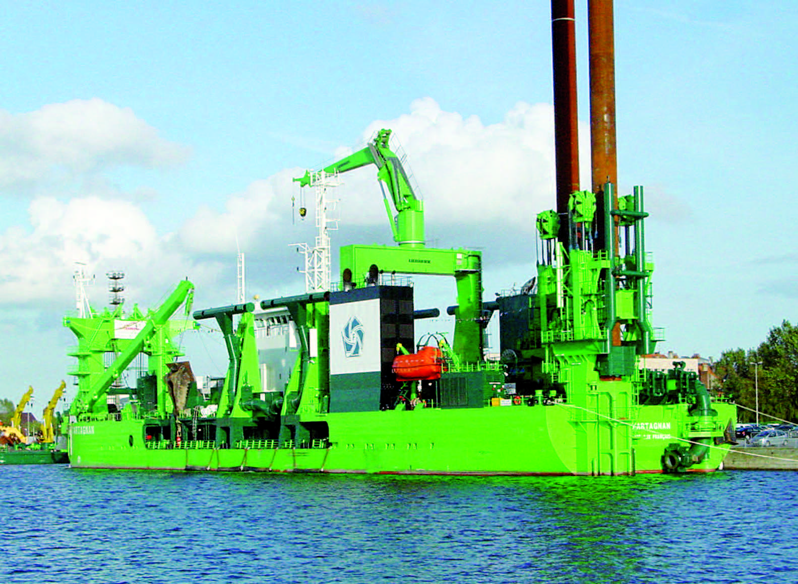 Cutter suction dredger d’ARTAGNAN