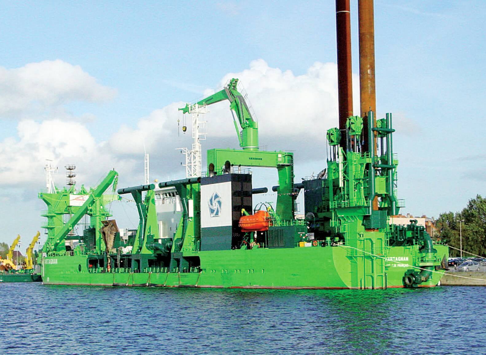 Cutter suction dredger d’ARTAGNAN