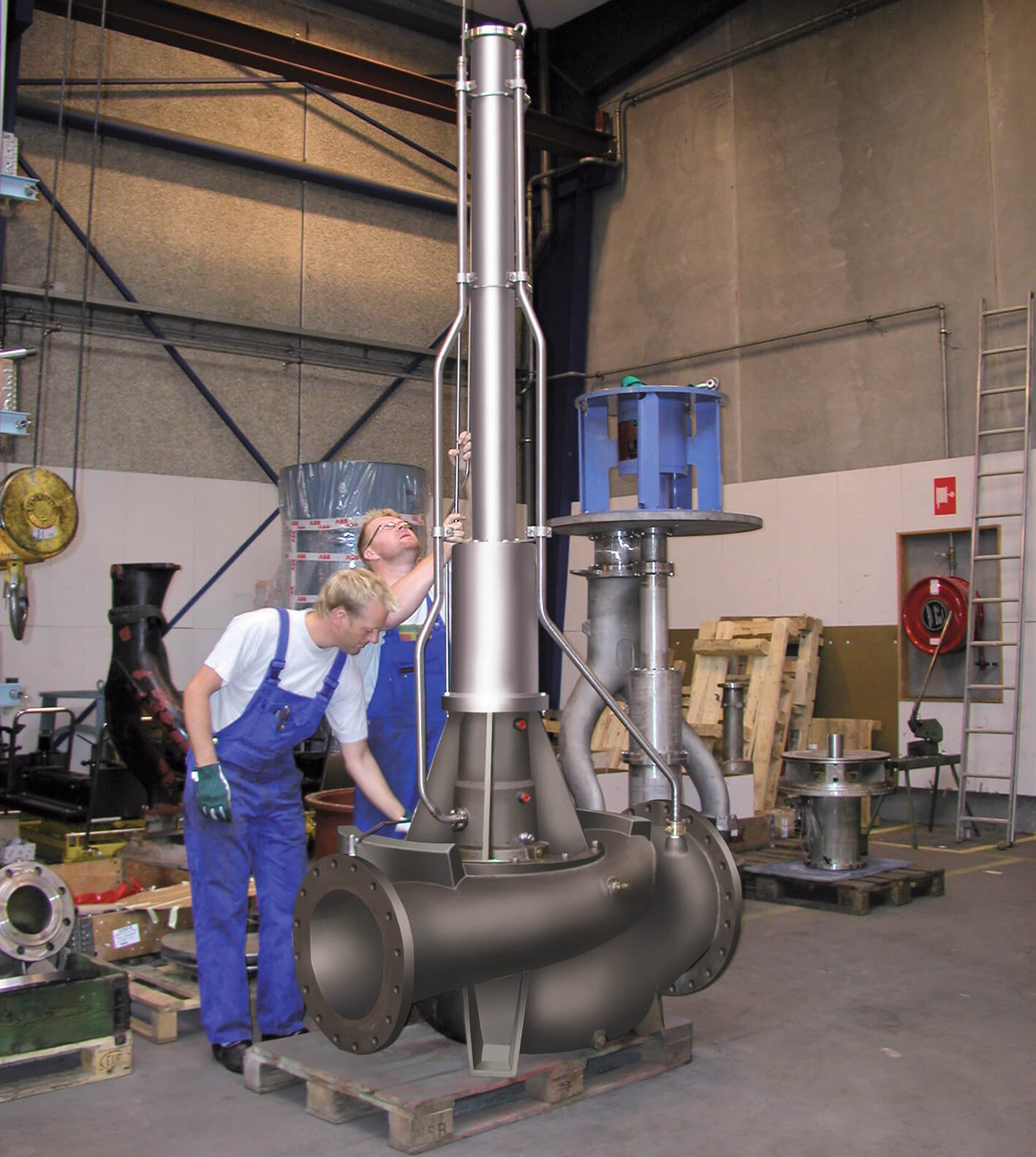 Deepwell cargo pumps