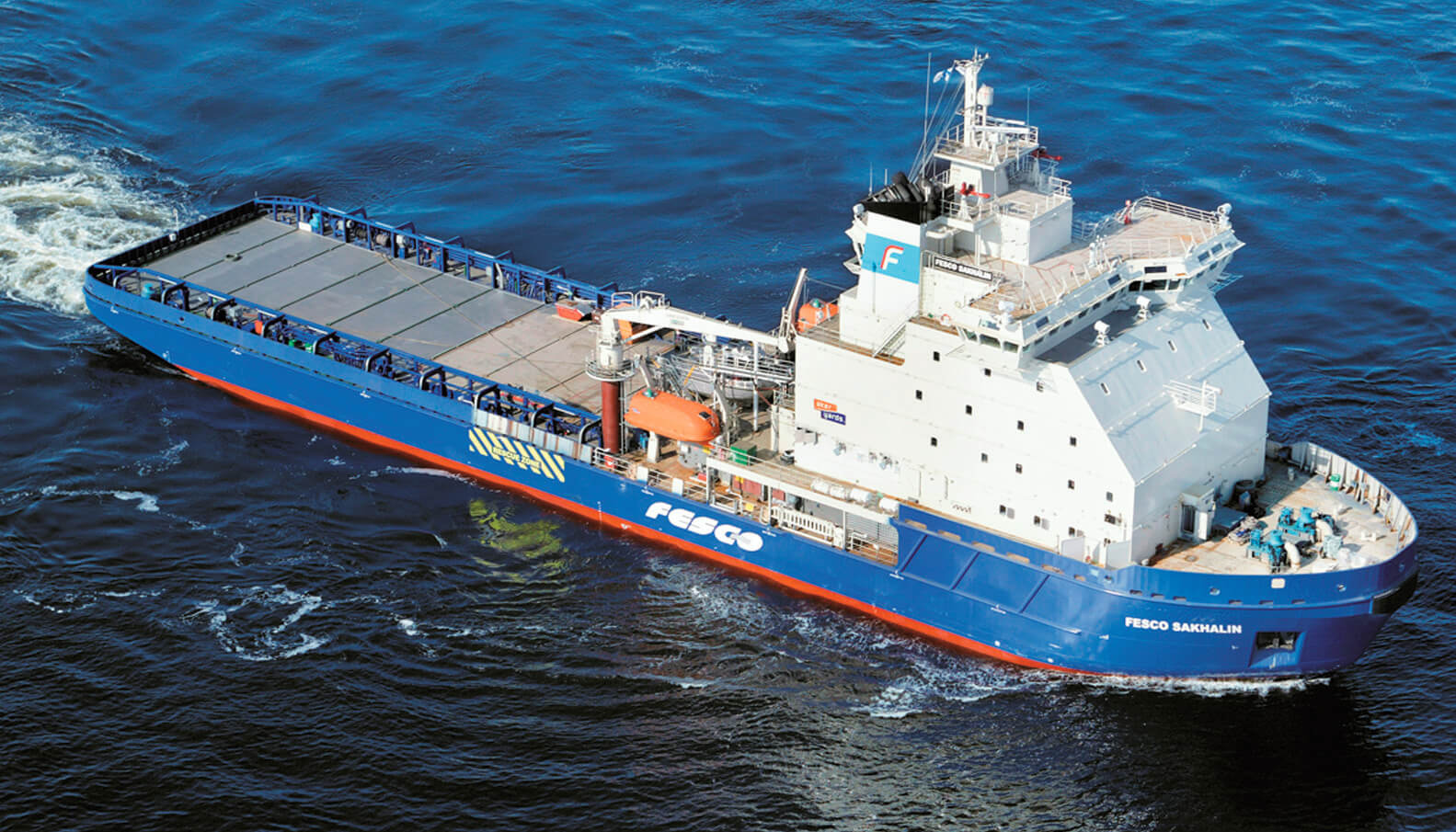 Double-acting icebreaker FESCO SAKHALIN