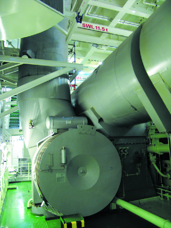 Engine room arrangement