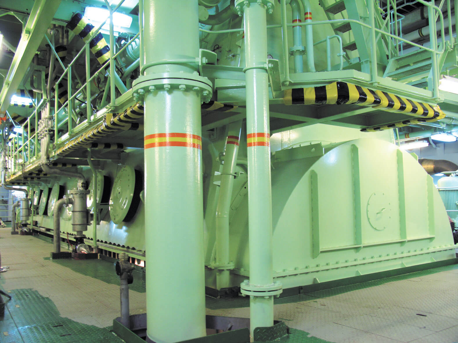 Engine room arrangement