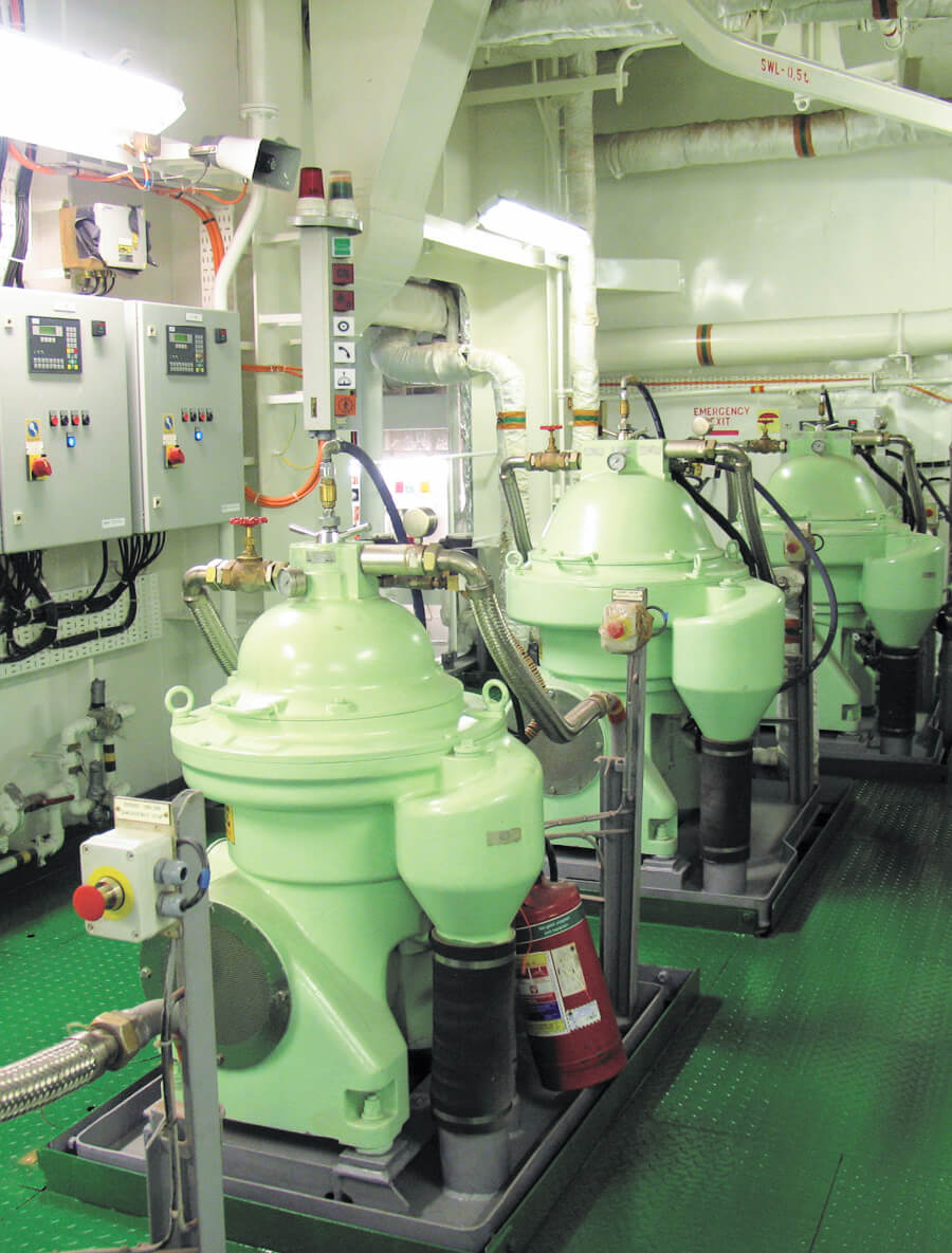Engine room arrangement