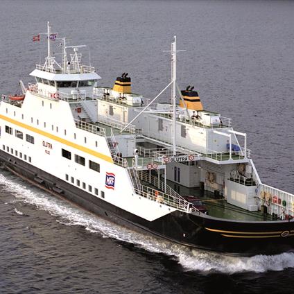 Natural gas-fuelled ferry GLUTRA