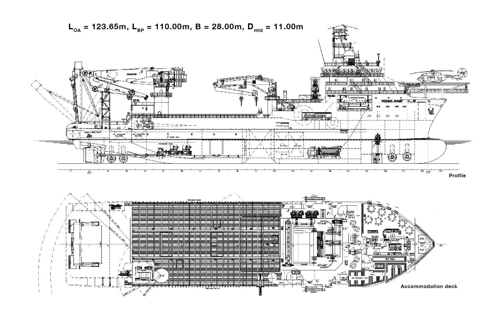 Offshore Construction and Anchor Handling Vessel NORMAND INSTALLER