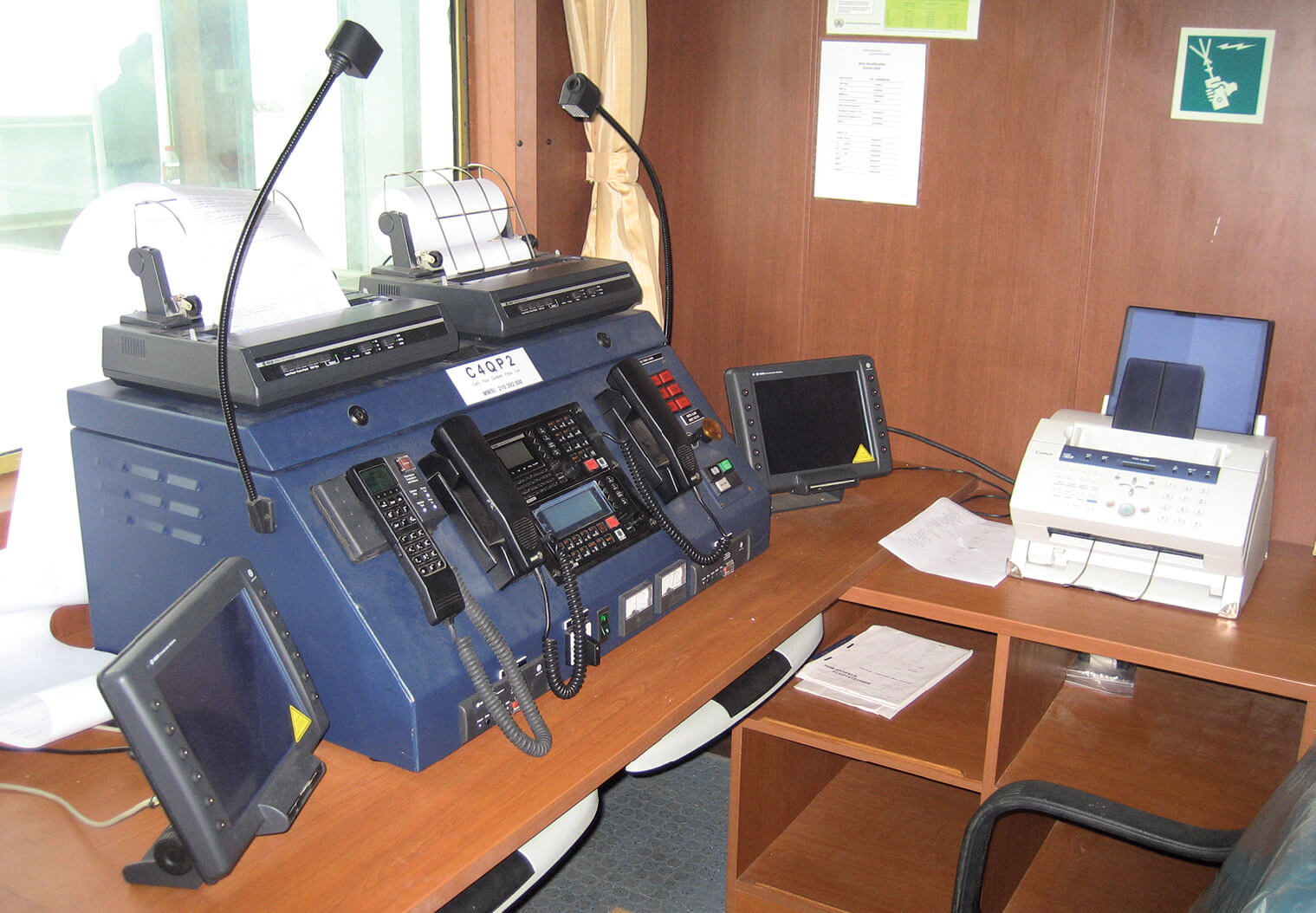 Radiocommunication workstation