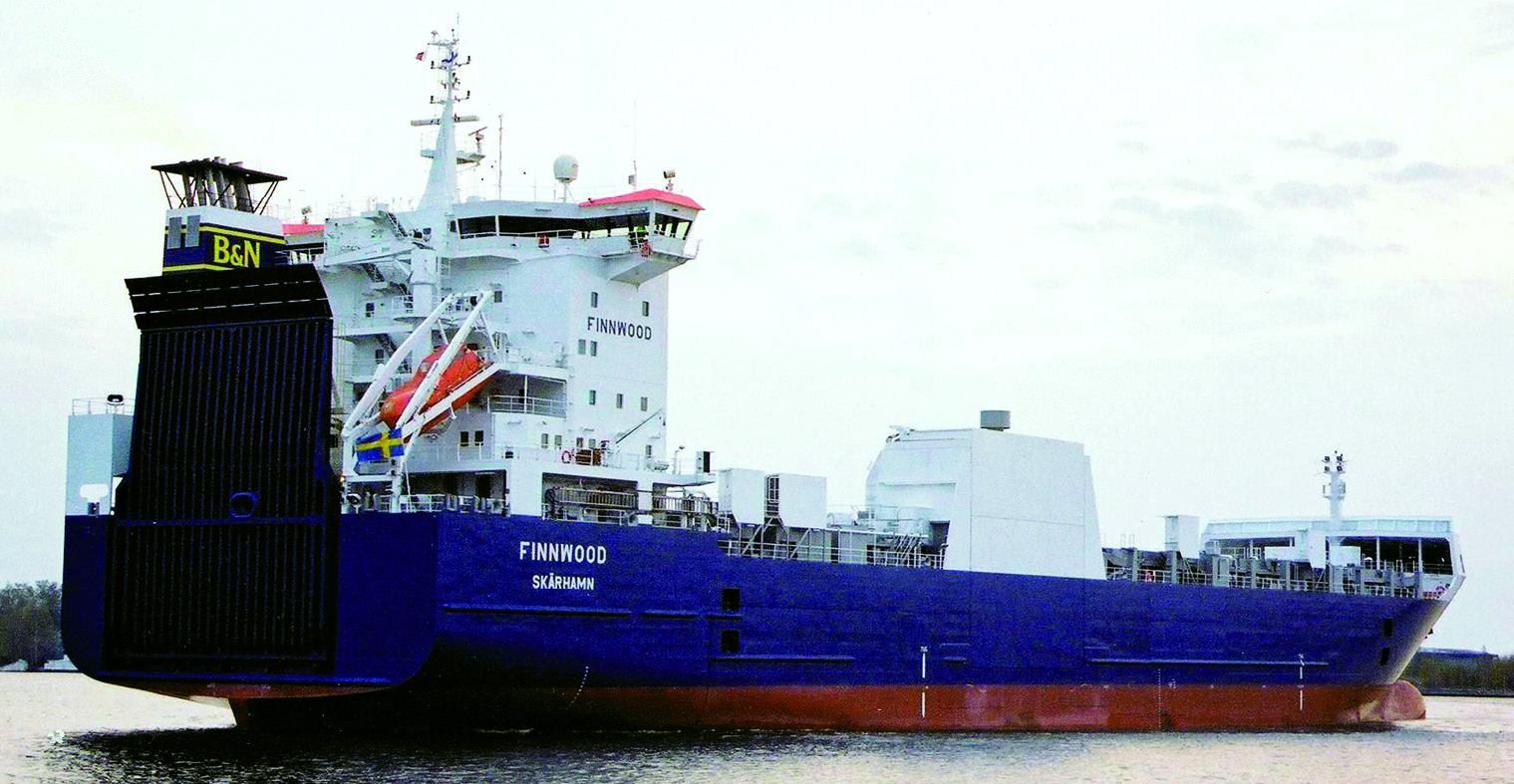 Ro-lo forest product carriers from Gdynia Shipyard
