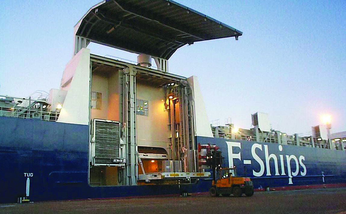 Ro-lo forest product carriers from Gdynia Shipyard